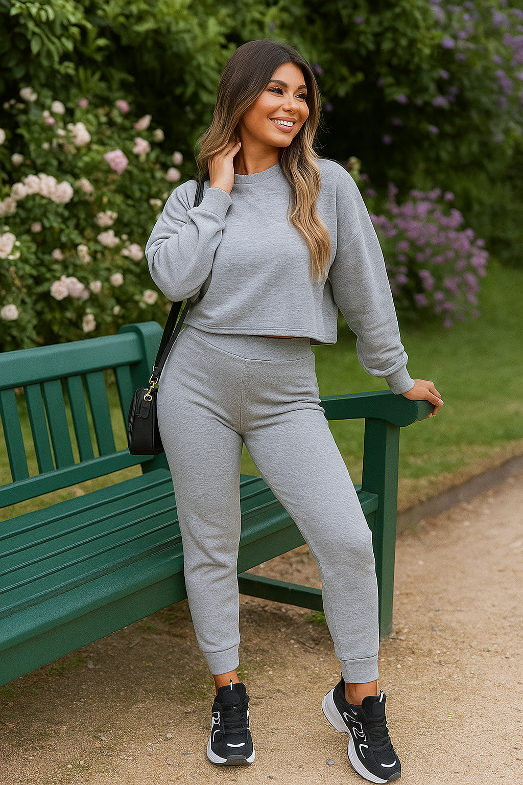 Sweatshirt and Jogger Loungewear Co-ord Set