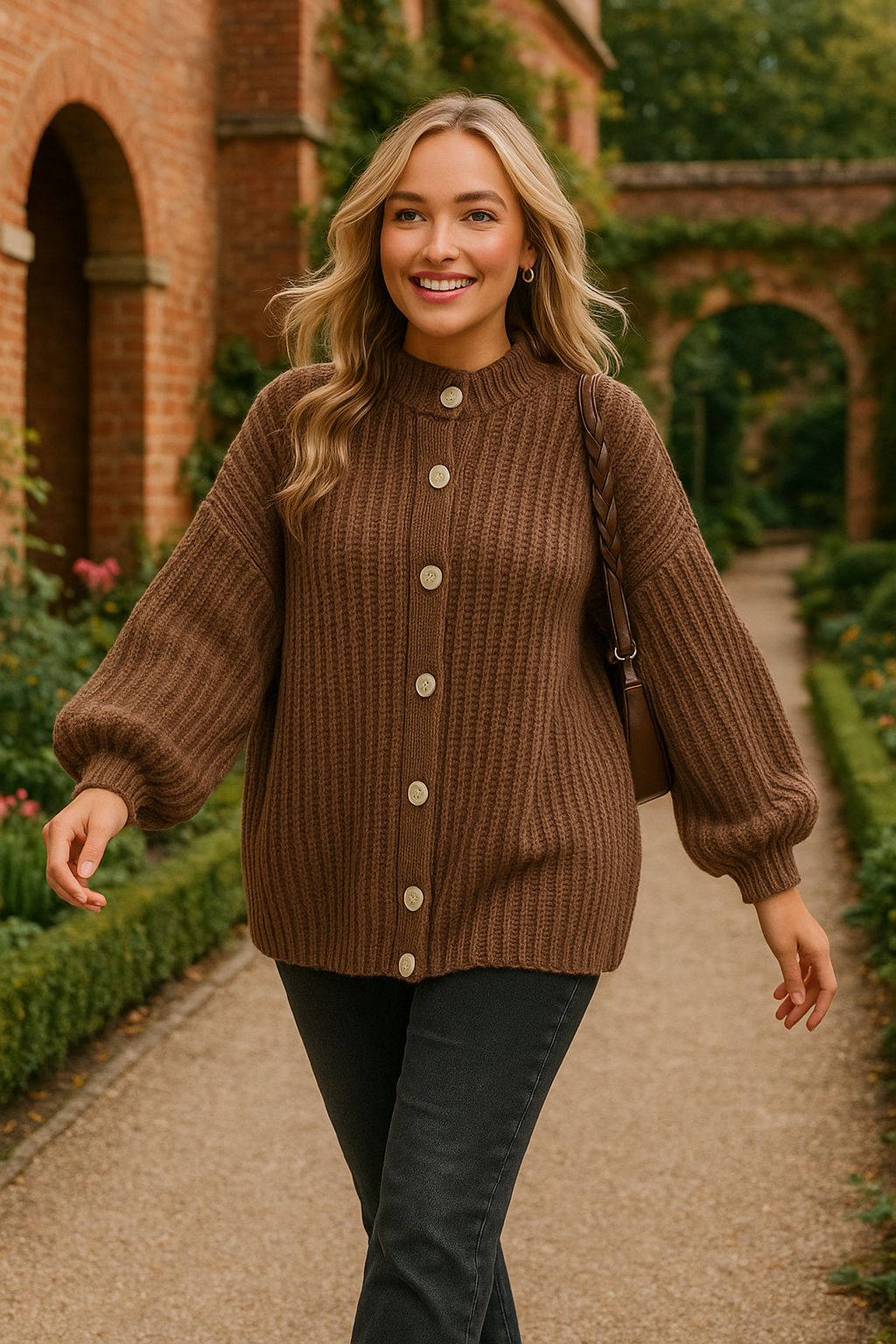 Oversized Chunky Knitted Top