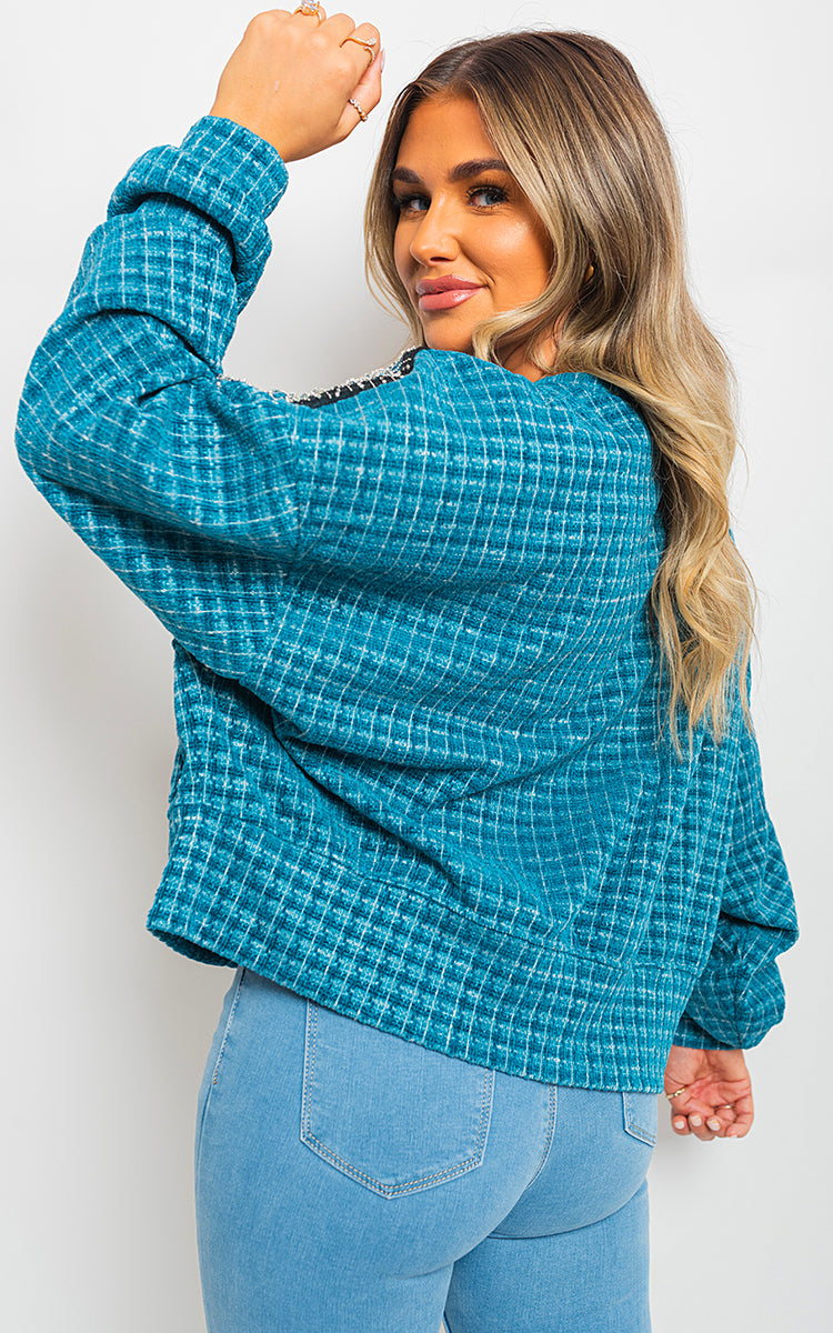 Knitted Long Sleeve Tassel Jumper
